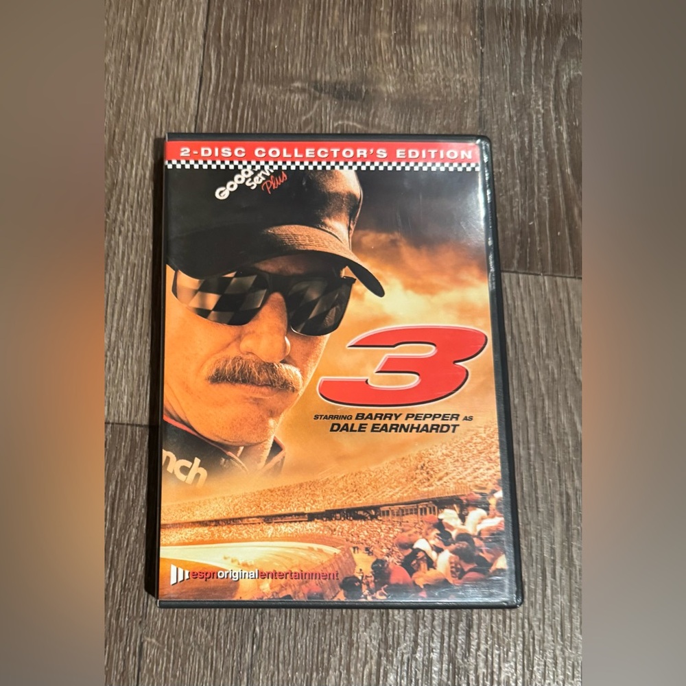 Dale Earnhardt 3 2 Disc DVD Collectors Edition